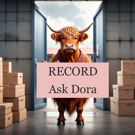 RECORD part not showing