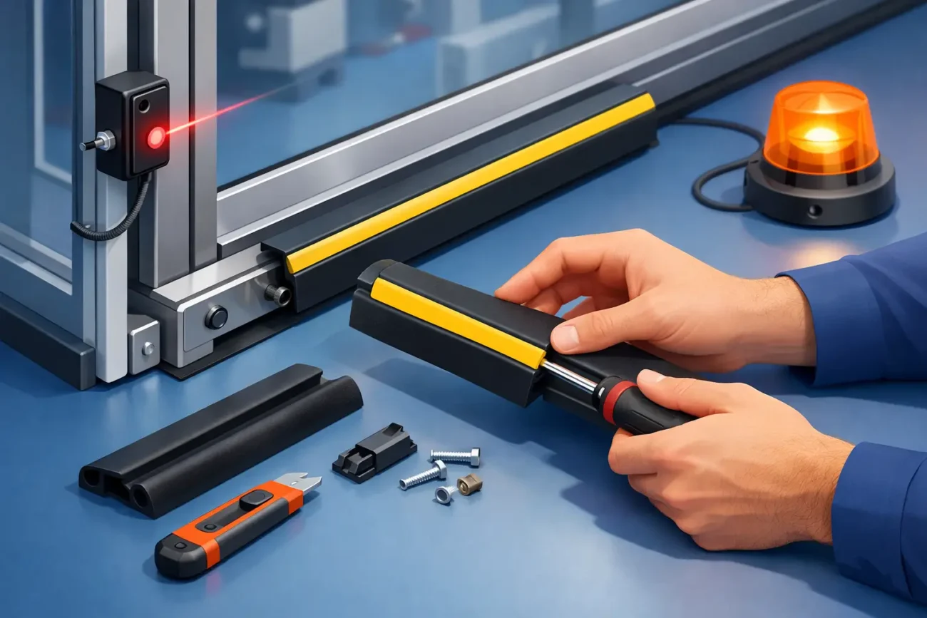 How to Replace Safety Edges Properly