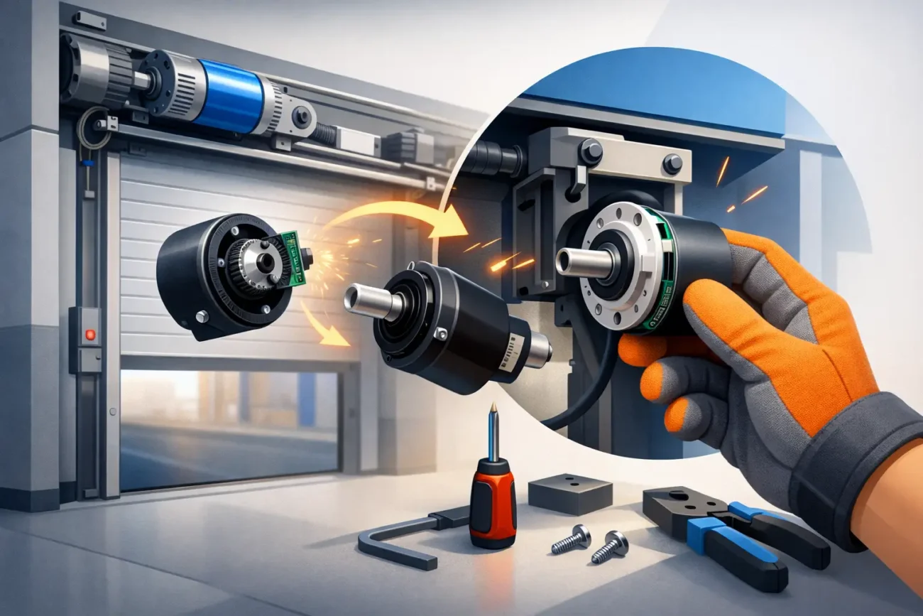 How to Replace Industrial Door Encoder