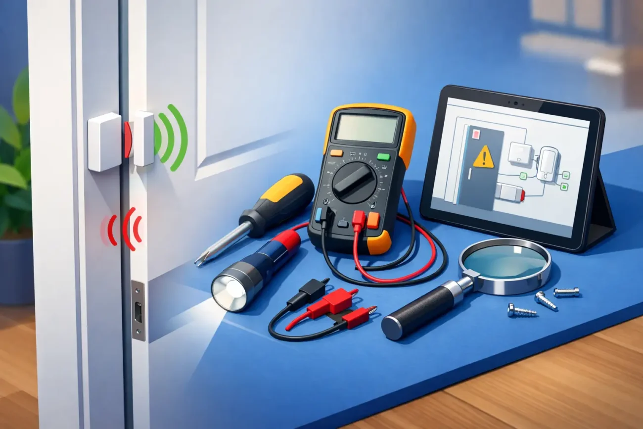 How to Troubleshoot Door Sensors