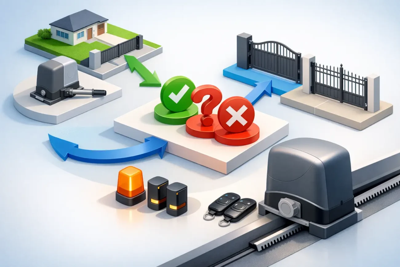 How to Select Gate Motors Properly