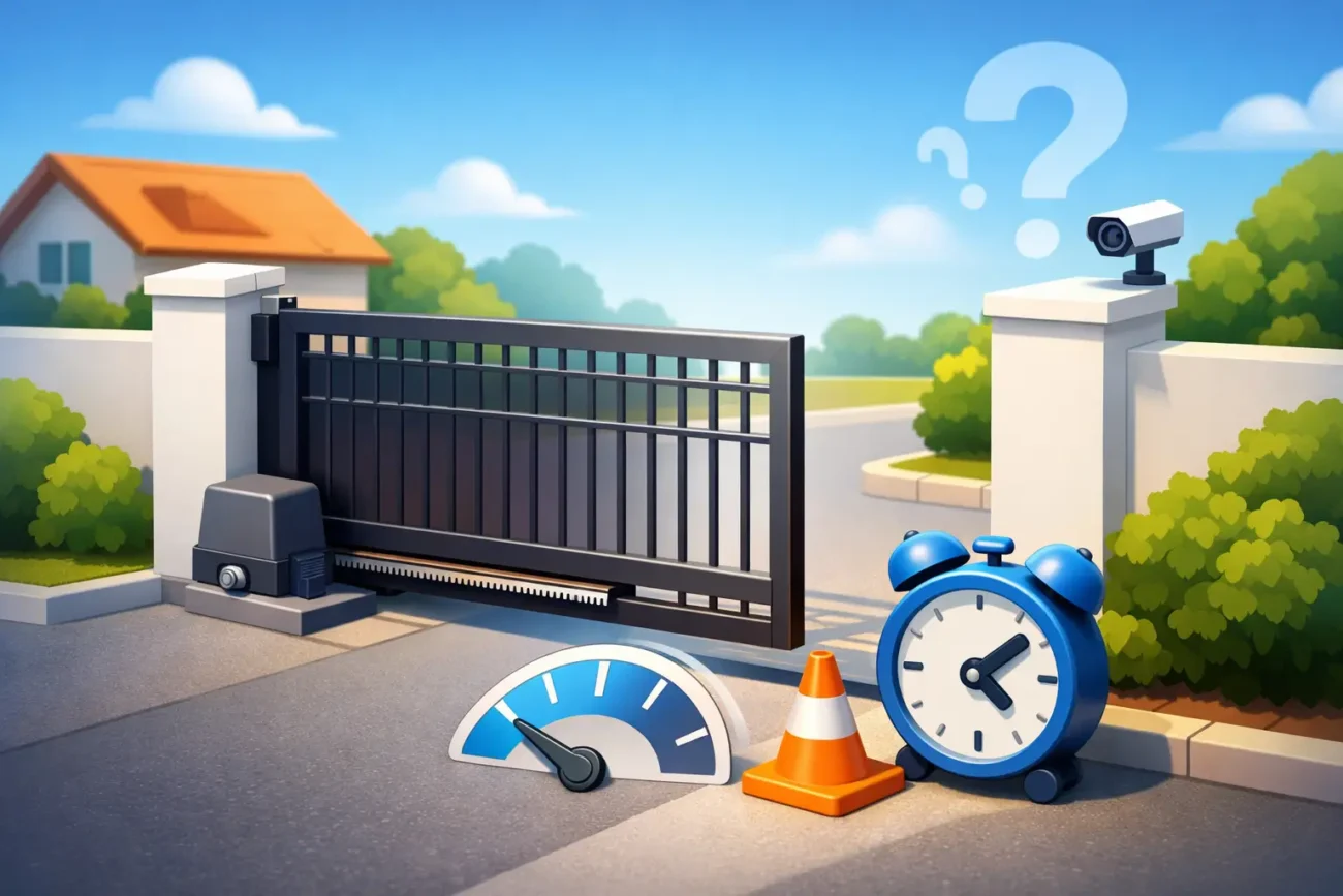 Why Is My Gate Opening Slowly?
